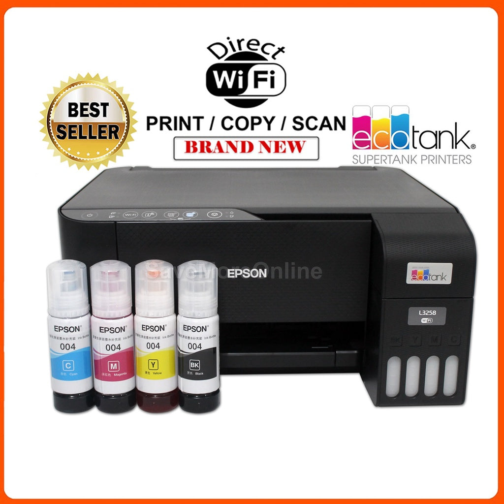 Epson EcoTank L3258 – Imprimante Multifonction WiFi